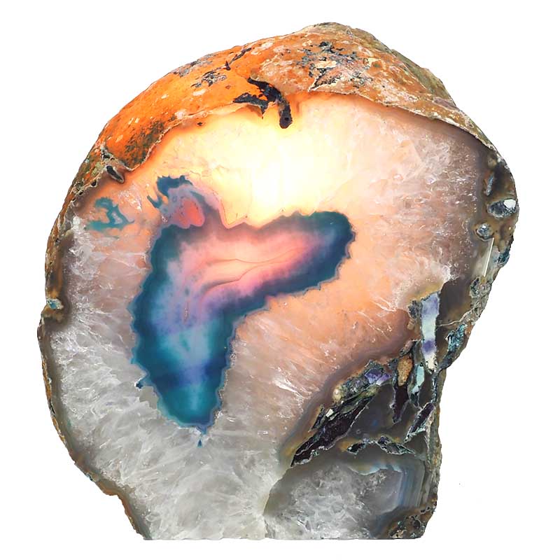 3.97kg Agate Crystal Lamp N45 4 Agate Crystal Lamp N45 | Himalayan Salt Factory