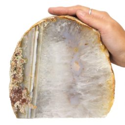 Agate Crystal Lamp N48 | Himalayan Salt Factory