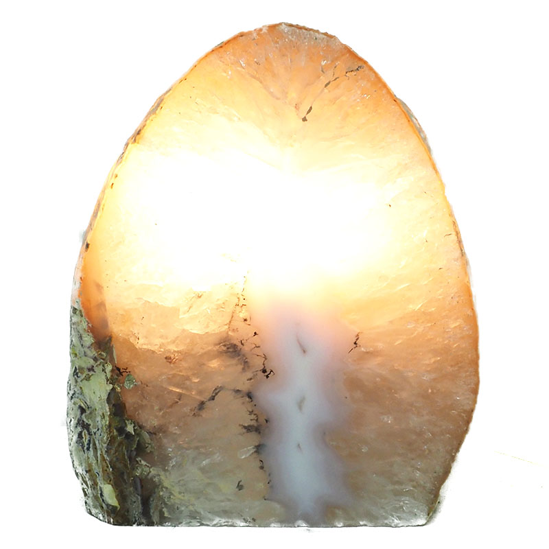 2.83kg Agate Crystal Lamp N49 4 Agate Crystal Lamp N49 | Himalayan Salt Factory
