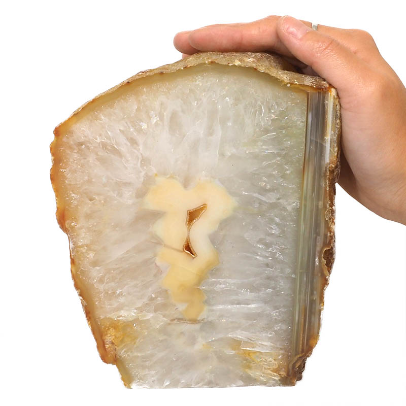 2.41kg Agate Crystal Lamp N50 5 Agate Crystal Lamp N50 | Himalayan Salt Factory