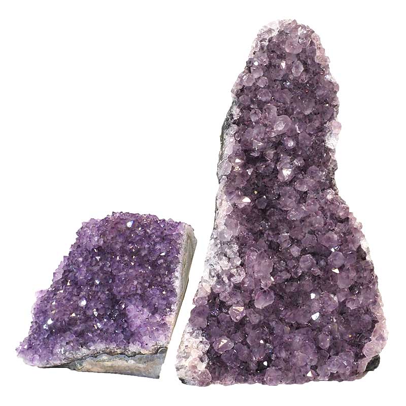 1.72kg Amethyst Crystal Geode Specimen Set 2 Pieces N51 5 Amethyst Crystal Geode Specimen N51 | Himalayan Salt Factory