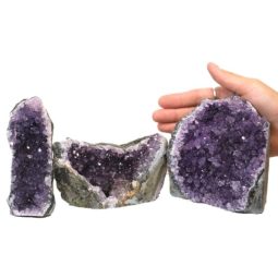 Amethyst Crystal Geode Specimen N57 | Himalayan Salt Factory