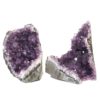 1.73kg Amethyst Crystal Geode Specimen Set 2 Pieces N60 1 Amethyst Crystal Geode Specimen N60 | Himalayan Salt Factory