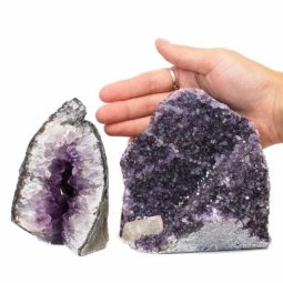 Amethyst Crystal Geode Specimen N62 | Himalayan Salt Factory