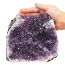 2.49kg Amethyst Crystal Geode Specimen N74 6 Amethyst Crystal Geode Specimen N74 | Himalayan Salt Factory
