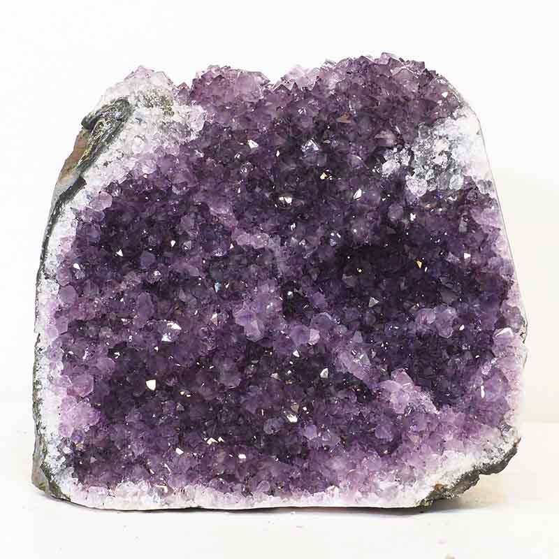 2.49kg Amethyst Crystal Geode Specimen N74 3 Amethyst Crystal Geode Specimen N74 | Himalayan Salt Factory