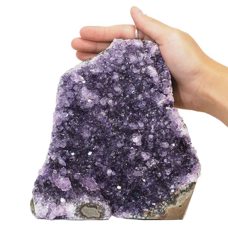 2.82kg Amethyst Crystal Geode Specimen N77 4 Amethyst Crystal Geode Specimen N77 | Himalayan Salt Factory