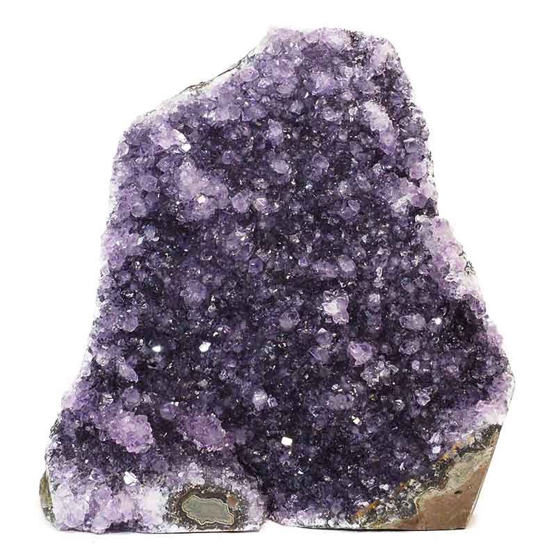 2.82kg Amethyst Crystal Geode Specimen N77 3 Amethyst Crystal Geode Specimen N77 | Himalayan Salt Factory