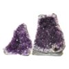 2.12kg Amethyst Crystal Geode Specimen Set 2 Pieces N78 2 Amethyst Crystal Geode Specimen N78 | Himalayan Salt Factory