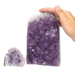 2.71kg Amethyst Crystal Geode Specimen Set 2 Pieces P388 6 Amethyst Crystal Geode Specimen Set 2 Pieces P388 | Himalayan Salt Factory