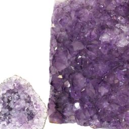 2.71kg Amethyst Crystal Geode Specimen Set 2 Pieces P388 7 Amethyst Crystal Geode Specimen Set 2 Pieces P388 | Himalayan Salt Factory