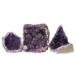 Amethyst Crystal Geode Specimen Set N124 | Himalayan Salt Factory
