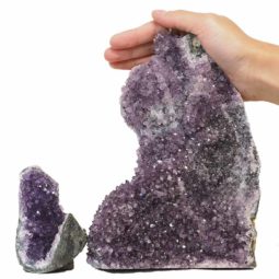 Amethyst Crystal Geode Specimen Set N126 | Himalayan Salt Factory