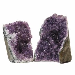 1.80kg Amethyst Crystal Geode Specimen Set 2 Pieces N135 7 Amethyst Crystal Geode Specimen Set N135 | Himalayan Salt Factory
