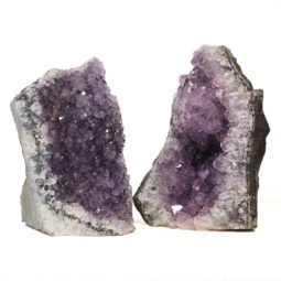 Amethyst Crystal Geode Specimen Set N137 | Himalayan Salt Factory