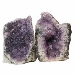 Amethyst Crystal Geode Specimen Set N137 | Himalayan Salt Factory