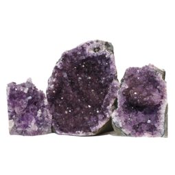 Amethyst Crystal Geode Specimen Set N138 | Himalayan Salt Factory