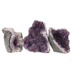 Amethyst Crystal Geode Specimen Set N140 | Himalayan Salt Factory