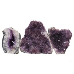 Amethyst Crystal Geode Specimen Set N140 | Himalayan Salt Factory