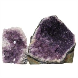 Amethyst Crystal Geode Specimen Set N141 | Himalayan Salt Factory