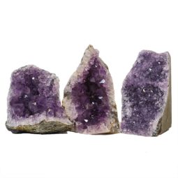 Amethyst Crystal Geode Specimen Set N142 | Himalayan Salt Factory