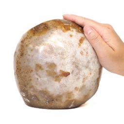 Natural River Agate Crystal Lamp S889 | Himalayan Salt Factory
