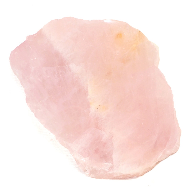 Rose Quartz Polished Slab Plate S877 3 Rose Quartz Crystal Plate S877 | Himalayan Salt Factory
