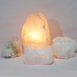 2.12kg Rose Quartz Crystal Lamp Set 4 pieces S383 5 2.12kg Rose Quartz Crystal Lamp Set 4 pieces S383-1 | Himalayan Salt Factory
