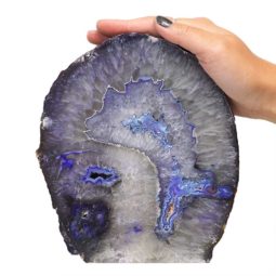 2.55kg Agate Crystal Lamp N169 7 Agate Crystal Lamp N169 | Himalayan Salt Factory