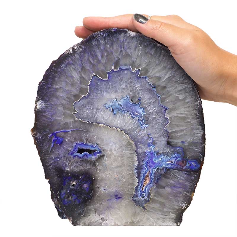 2.55kg Agate Crystal Lamp N169 5 Agate Crystal Lamp N169 | Himalayan Salt Factory
