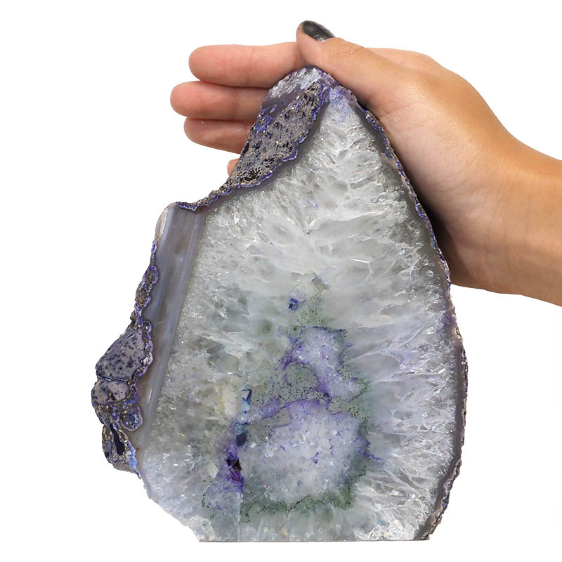 2.21kg Agate Crystal Lamp N170 5 Agate Crystal Lamp N170 | Himalayan Salt Factory