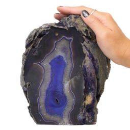 3.61kg Agate Crystal Lamp N171 7 Agate Crystal Lamp N171 | Himalayan Salt Factory