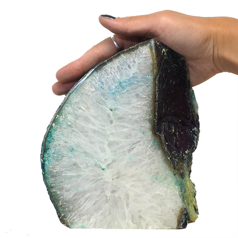 2.38kg Agate Crystal Lamp N181 5 Agate Crystal Lamp N181 | Himalayan Salt Factory