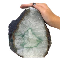 Agate Crystal Lamp N184 | Himalayan Salt Factory