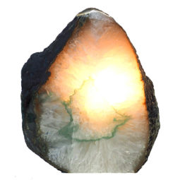 Agate Crystal Lamp N184 | Himalayan Salt Factory