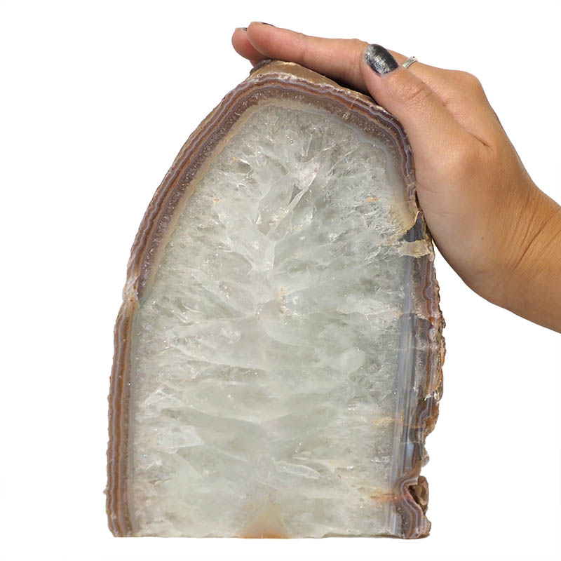 2.84kg Agate Crystal Lamp N192 5 Agate Crystal Lamp N192 | Himalayan Salt Factory