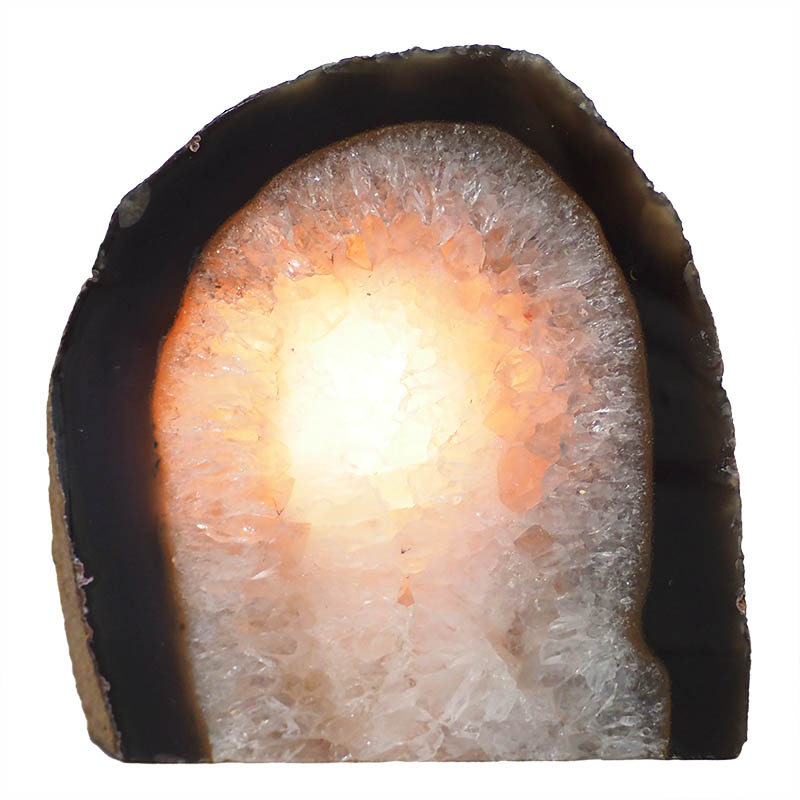 2.59kg Agate Crystal Lamp N195 4 Agate Crystal Lamp N195 | Himalayan Salt Factory