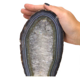 Agate Crystal Lamp N200 | Himalayan Salt Factory