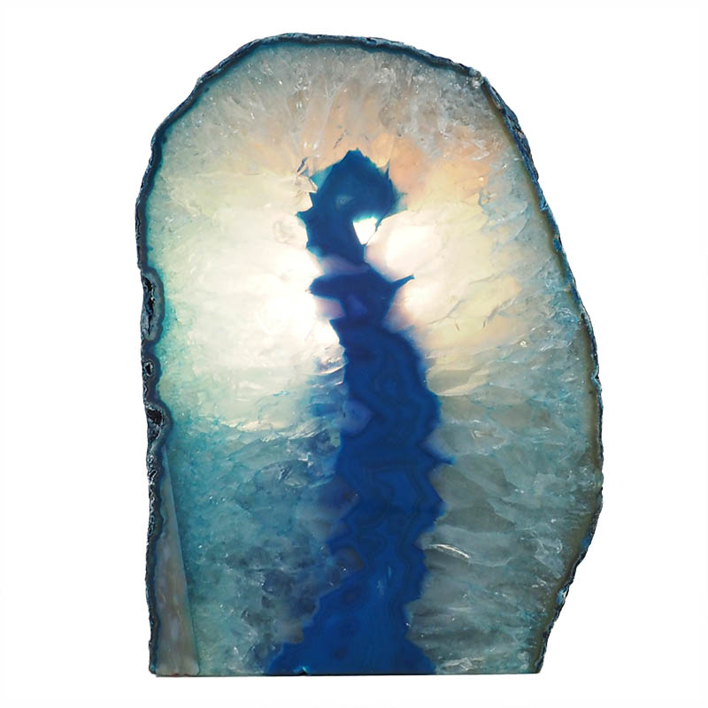 1.98kg Agate Crystal Lamp N205 4 Agate Crystal Lamp N205 | Himalayan Salt Factory