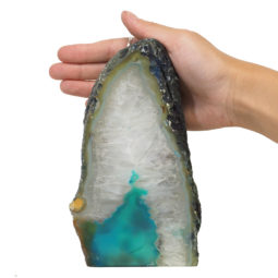 1.49kg Agate Crystal Lamp N206 7 Agate Crystal Lamp N206 | Himalayan Salt Factory