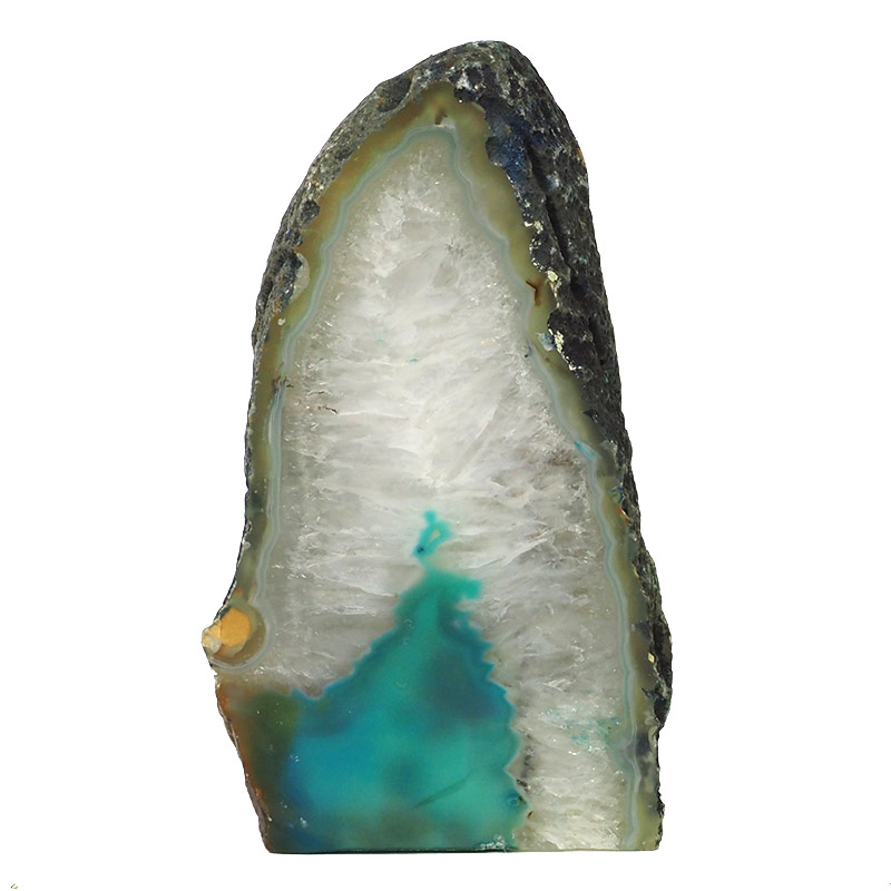 1.49kg Agate Crystal Lamp N206 3 Agate Crystal Lamp N206 | Himalayan Salt Factory