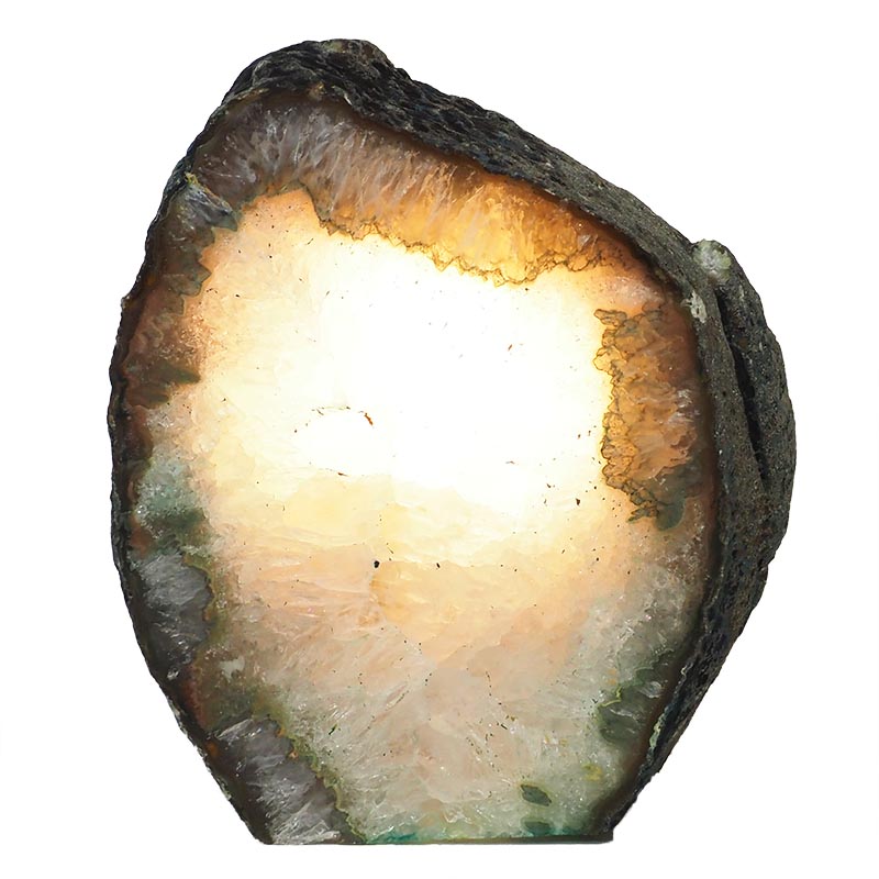 2.50kg Agate Crystal Lamp N208 4 Agate Crystal Lamp N208 | Himalayan Salt Factory