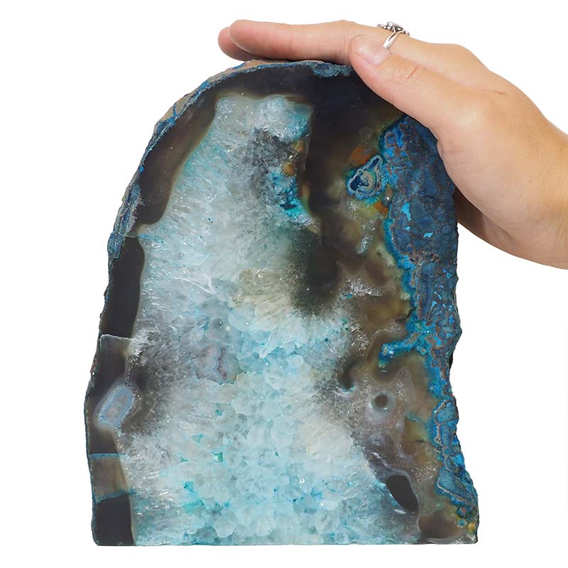 2.43kg Agate Crystal Lamp N209 5 Agate Crystal Lamp N209 | Himalayan Salt Factory
