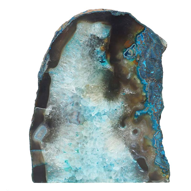 2.43kg Agate Crystal Lamp N209 3 Agate Crystal Lamp N209 | Himalayan Salt Factory