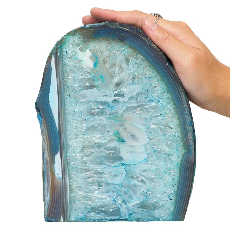 4.21kg Agate Crystal Lamp N211 5 Agate Crystal Lamp N211 | Himalayan Salt Factory