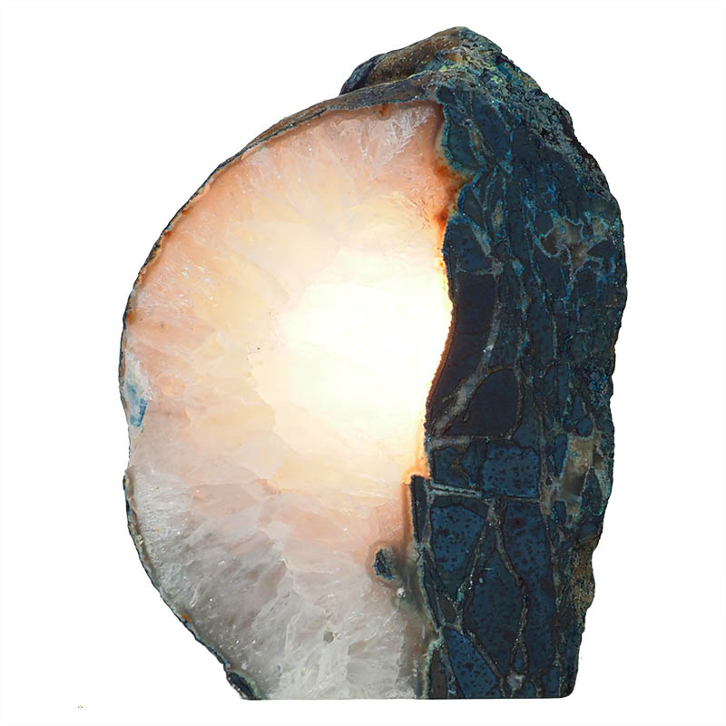 3.45kg Agate Crystal Lamp N213 4 Agate Crystal Lamp N213 | Himalayan Salt Factory