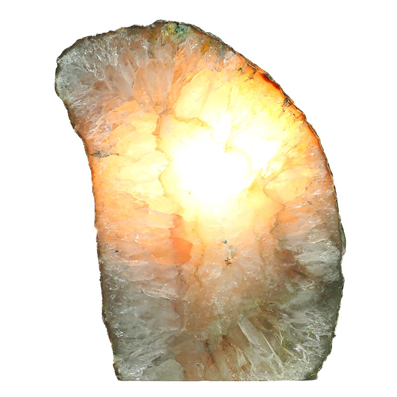 2.09kg Agate Crystal Lamp N215 4 Agate Crystal Lamp N215 | Himalayan Salt Factory