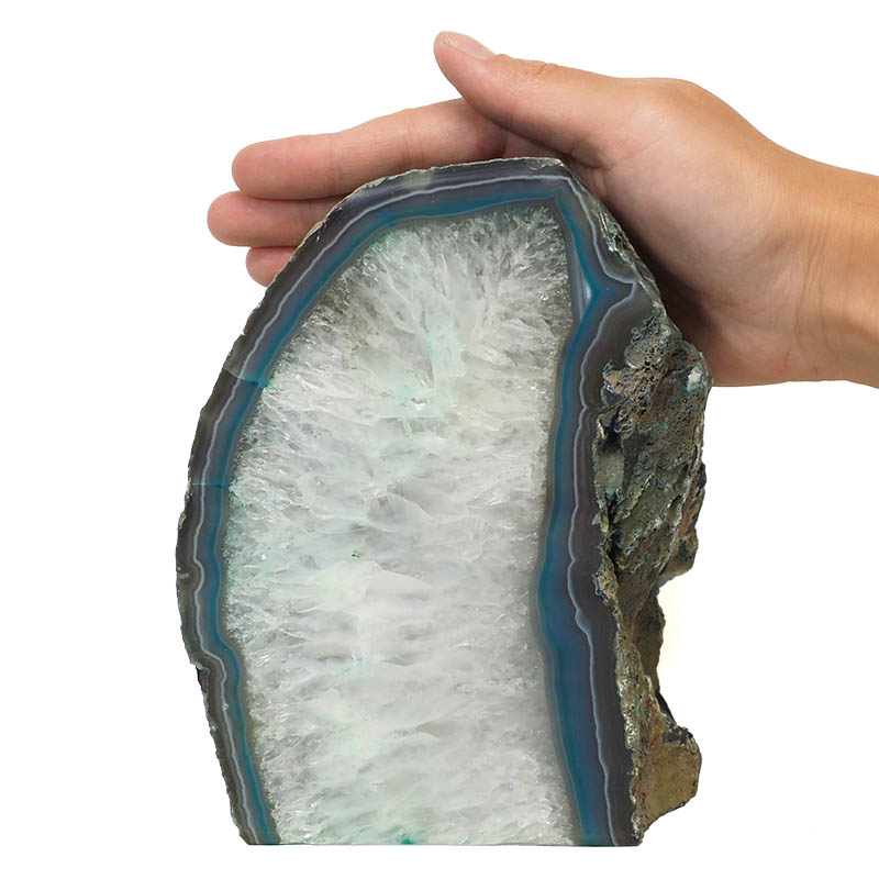 2.09kg Agate Crystal Lamp N221 5 Agate Crystal Lamp N221 | Himalayan Salt Factory