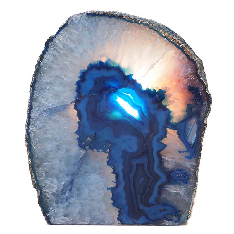 2.10kg Agate Crystal Lamp N225 4 Agate Crystal Lamp N225 | Himalayan Salt Factory