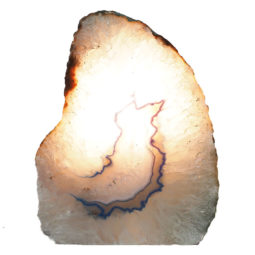 1.92kg Agate Crystal Lamp N232 6 Agate Crystal Lamp N232 | Himalayan Salt Factory